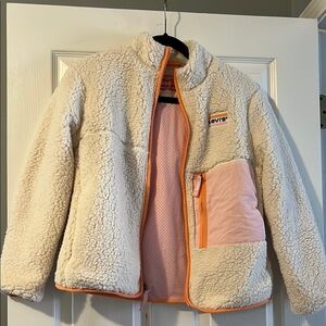 Levi's Cream Puffers Jacket
